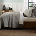 Andrea Pintuck Cotton Quilt (5 colors, 2 sizes)