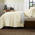 Andrea Pintuck Cotton Quilt (5 colors, 2 sizes)