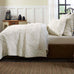 Andrea Pintuck Cotton Quilt (5 colors, 2 sizes)