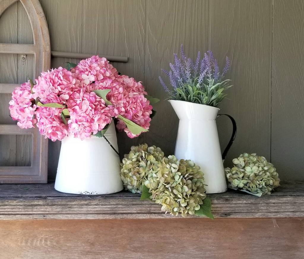 realistic faux lavender spray