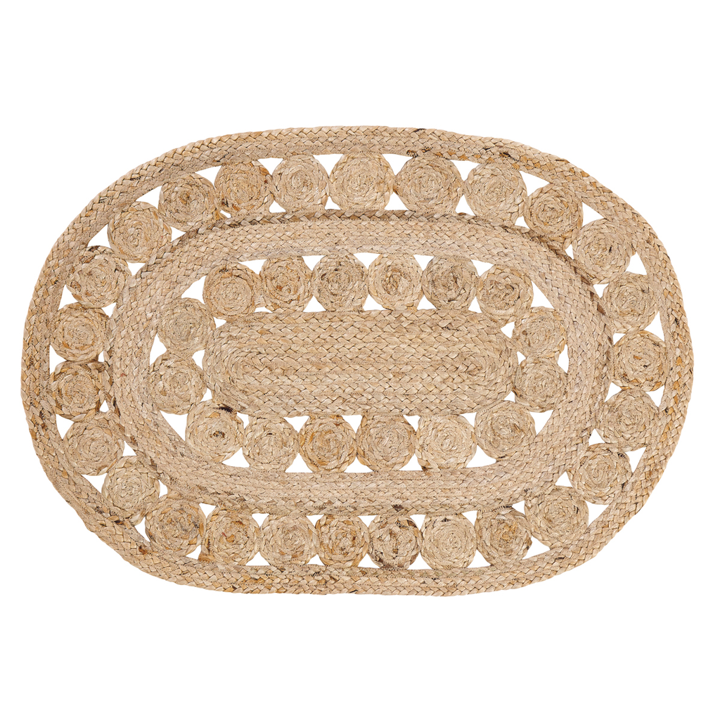 Oval Jute Rug