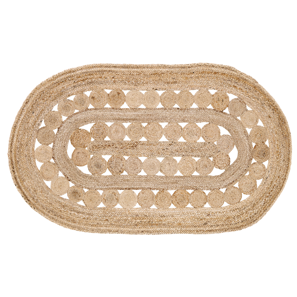 Oval Jute Rug
