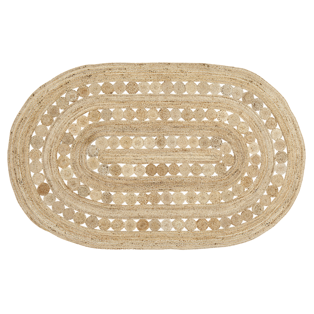 Oval Jute Rug