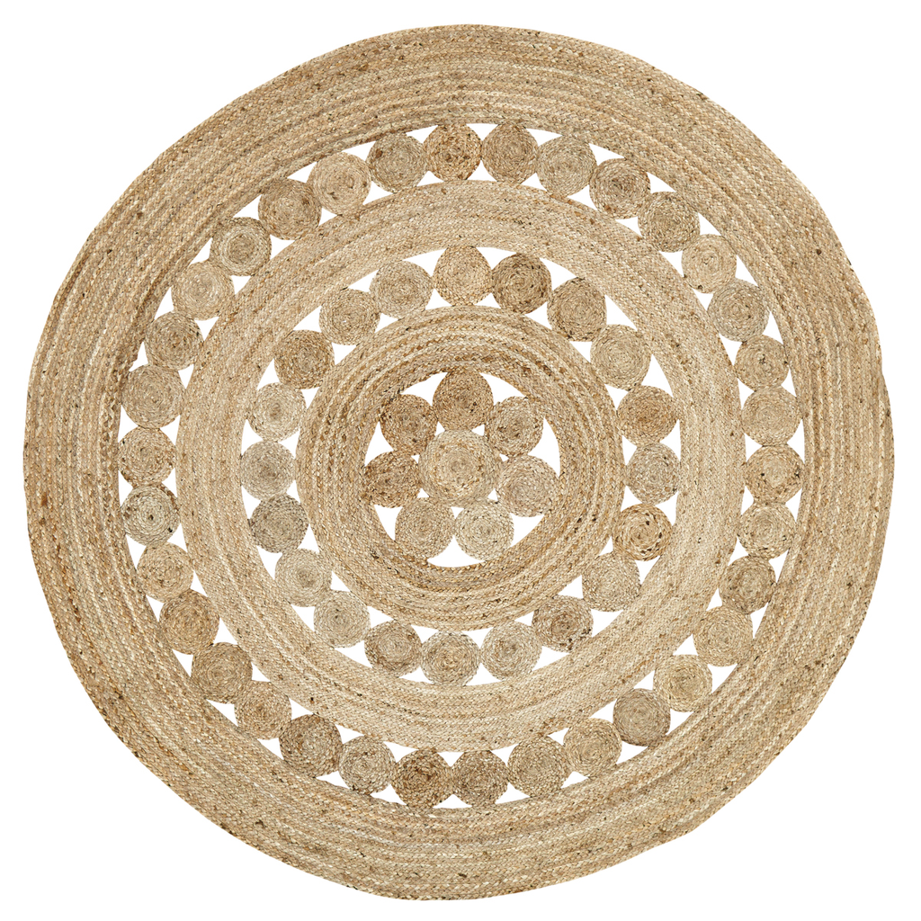 6' Round Jute Rug