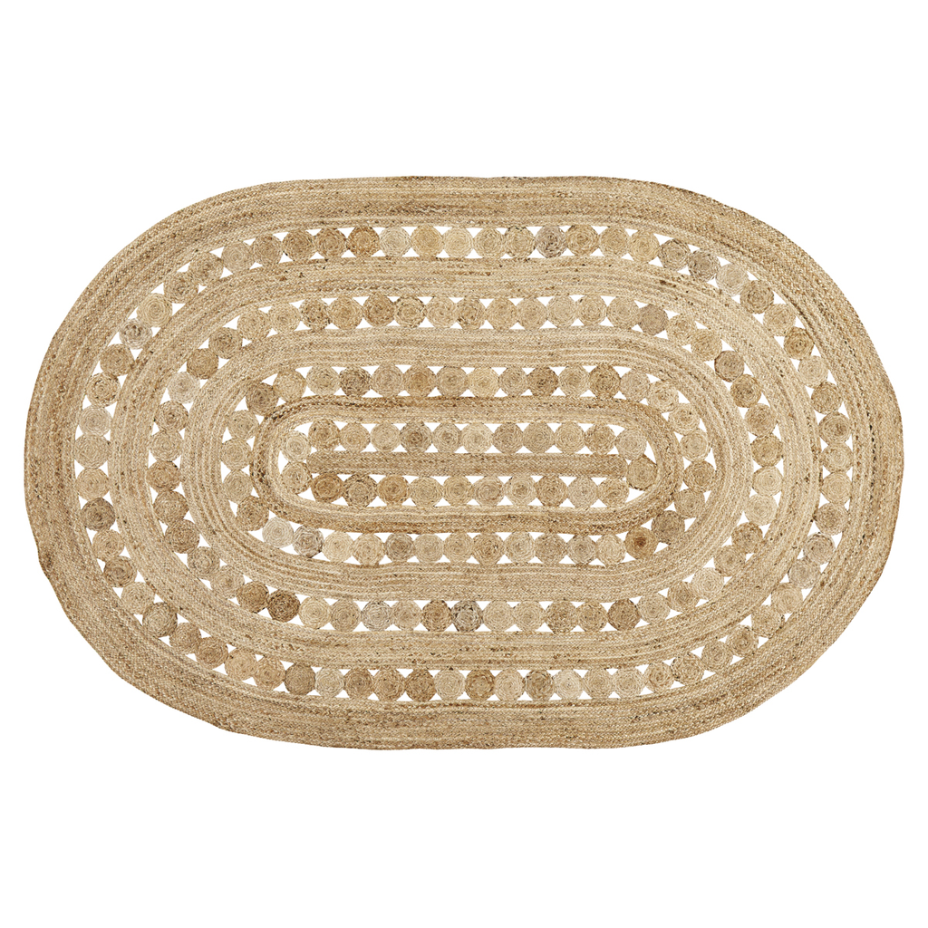 Oval Jute Rug