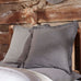 charcoal chambray euro shams