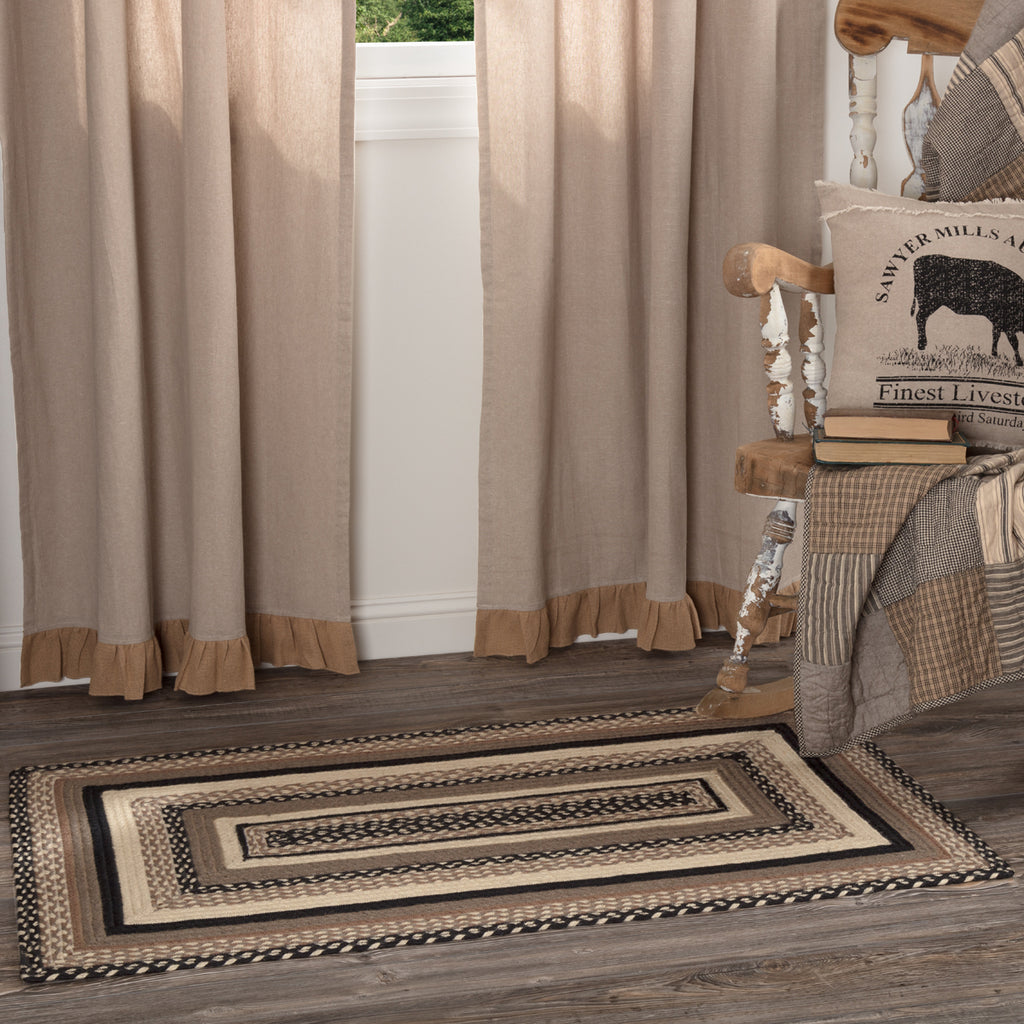 Farmhouse Style Jute Area Rug