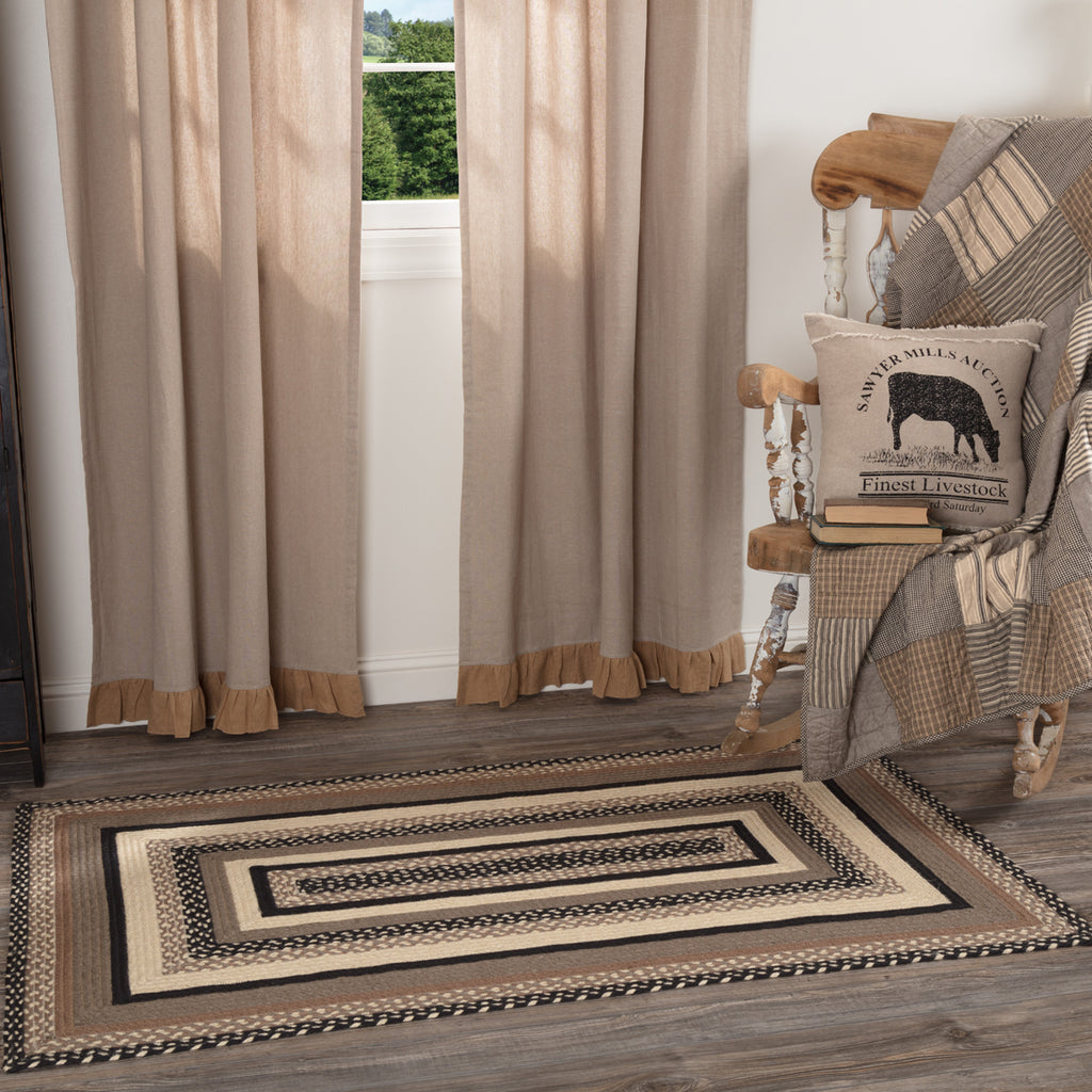 Farmhouse Style Jute Area Rug