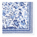 blue and white floral cloth napkins