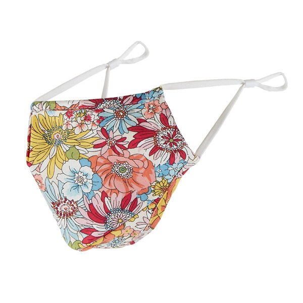 Colorful Floral Cloth Face Mask