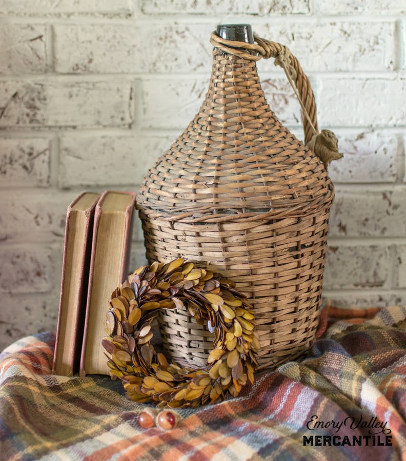 fall preserved boxwood wreath