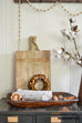 fall preserved boxwood wreath
