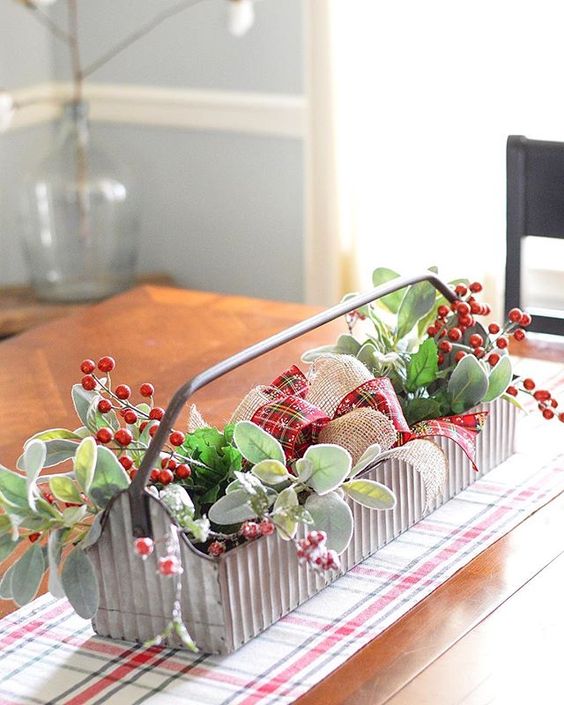 Corrugated Metal Tool box, Set of 2