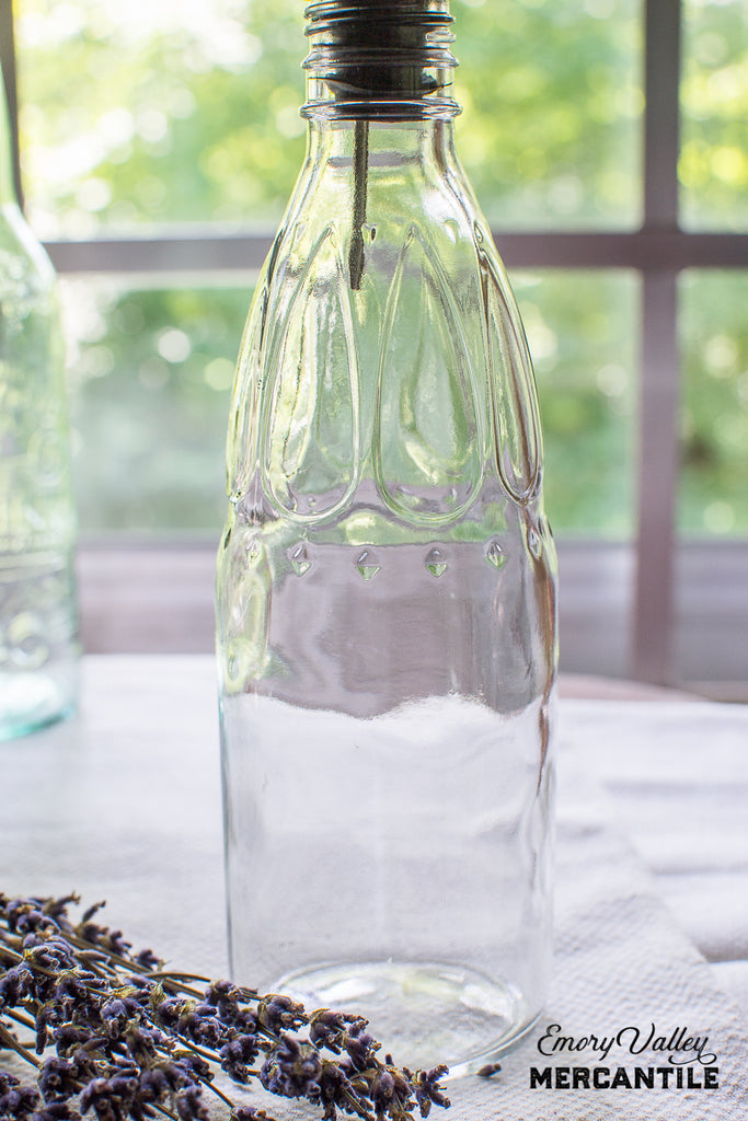 glass dispenser bottle