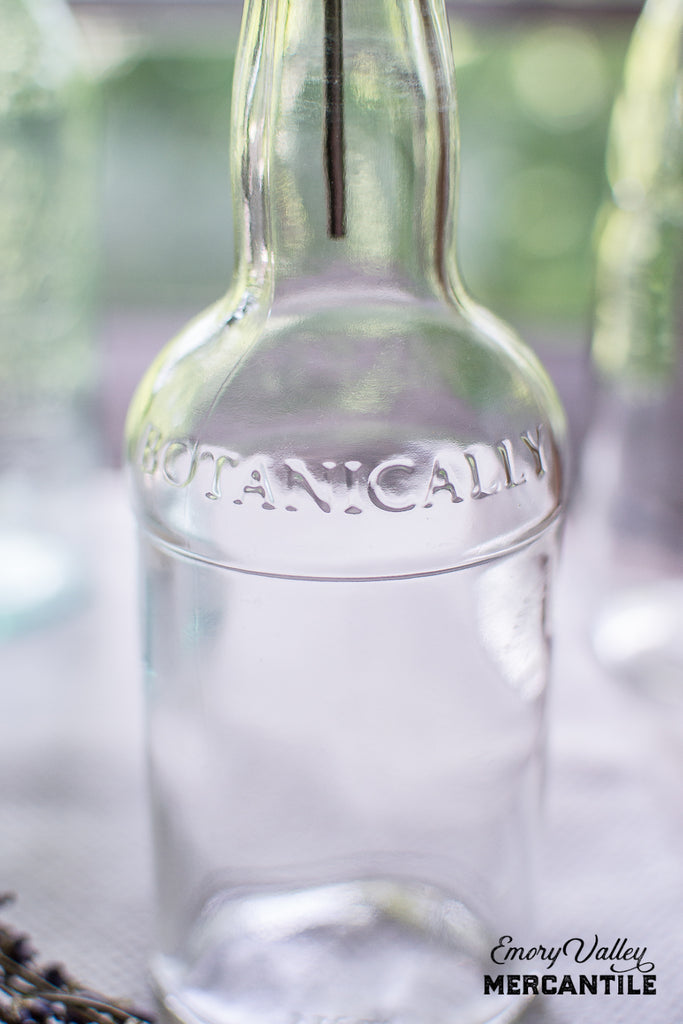 glass dispenser bottle