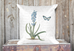 Vintage Hyacinth Botanical Pillow