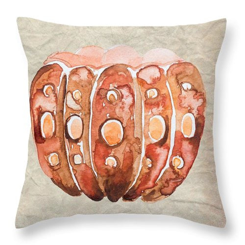 Knucklehead Pumpkin - Throw Pillow