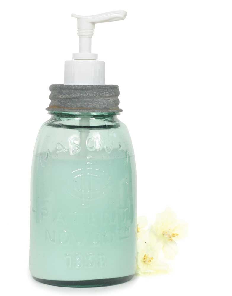 mason jar soap dispenser