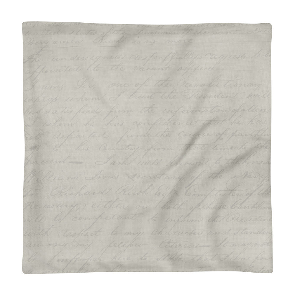 Vintage Botanical Holly Pillow Cover