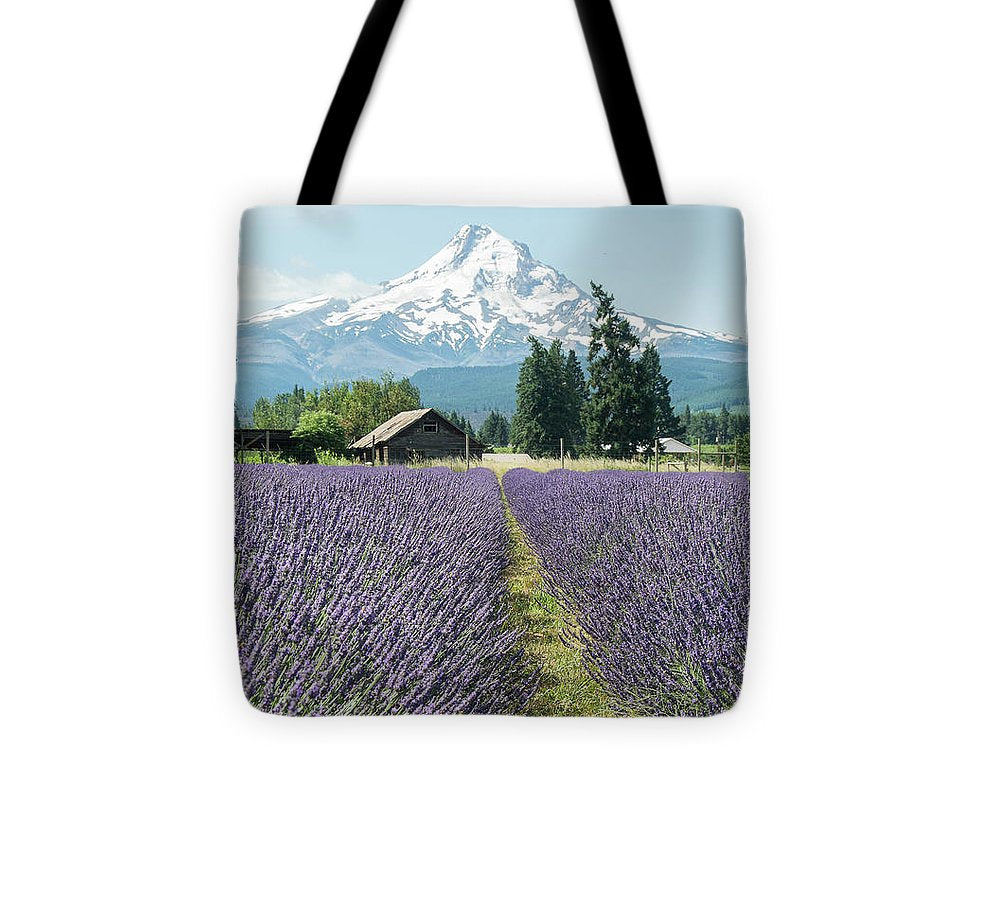 Oregon Lavender Fields - Tote Bag