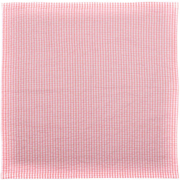 pink gingham seersucker napkins