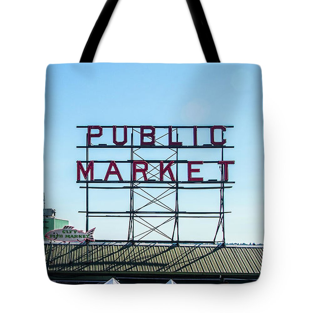Seattle Pike Place Market - Tote Bag