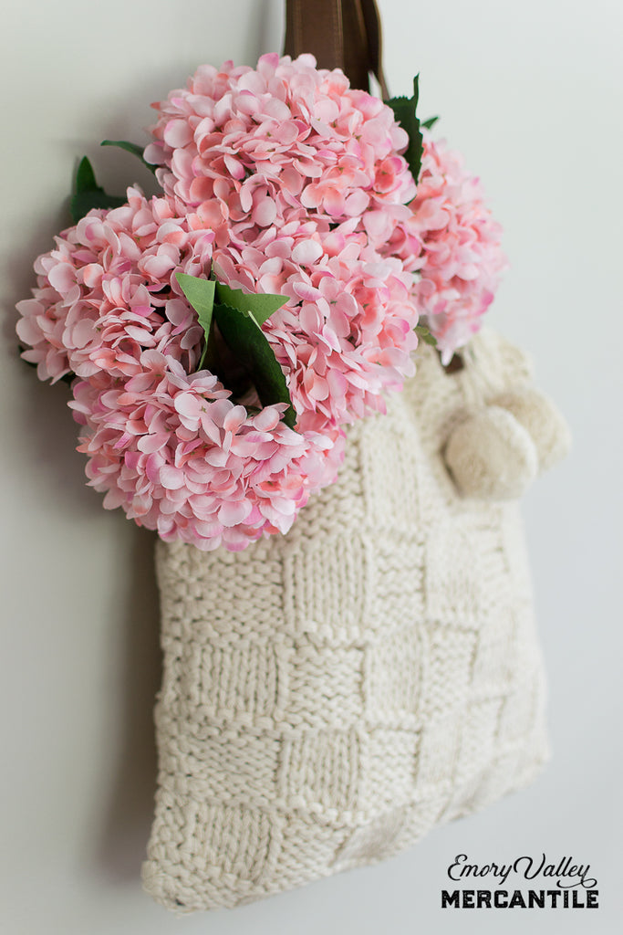 faux pink hydrangeas