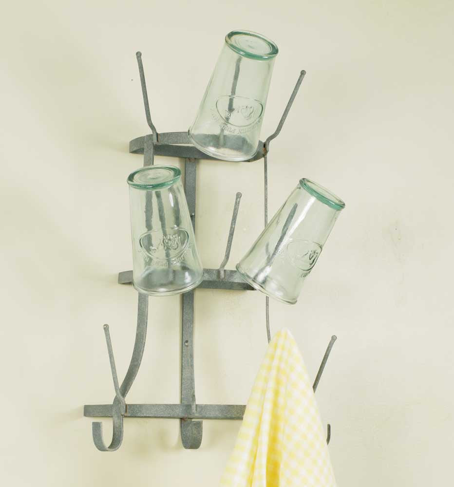 wall mounted bottle tree
