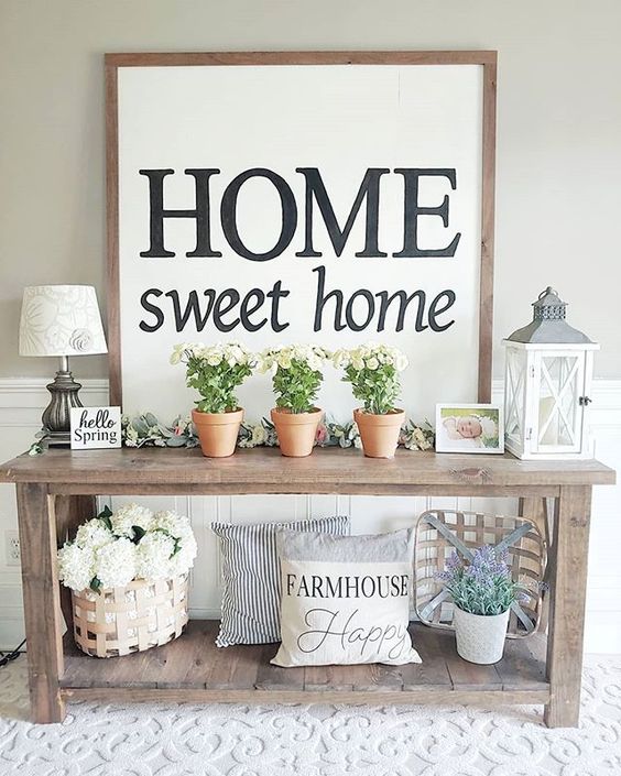 farmhouse style white faux hydrangeas