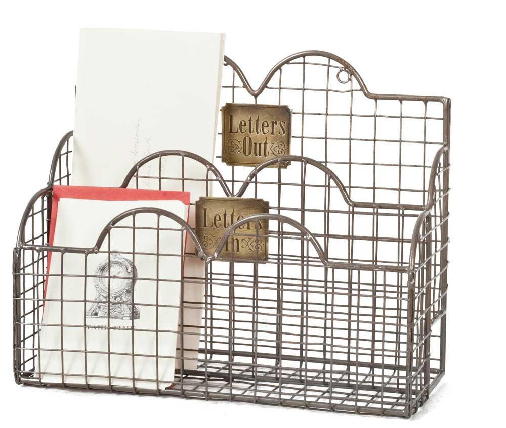 Wire Mail Bin