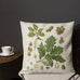 antique botanical fall pillow cover