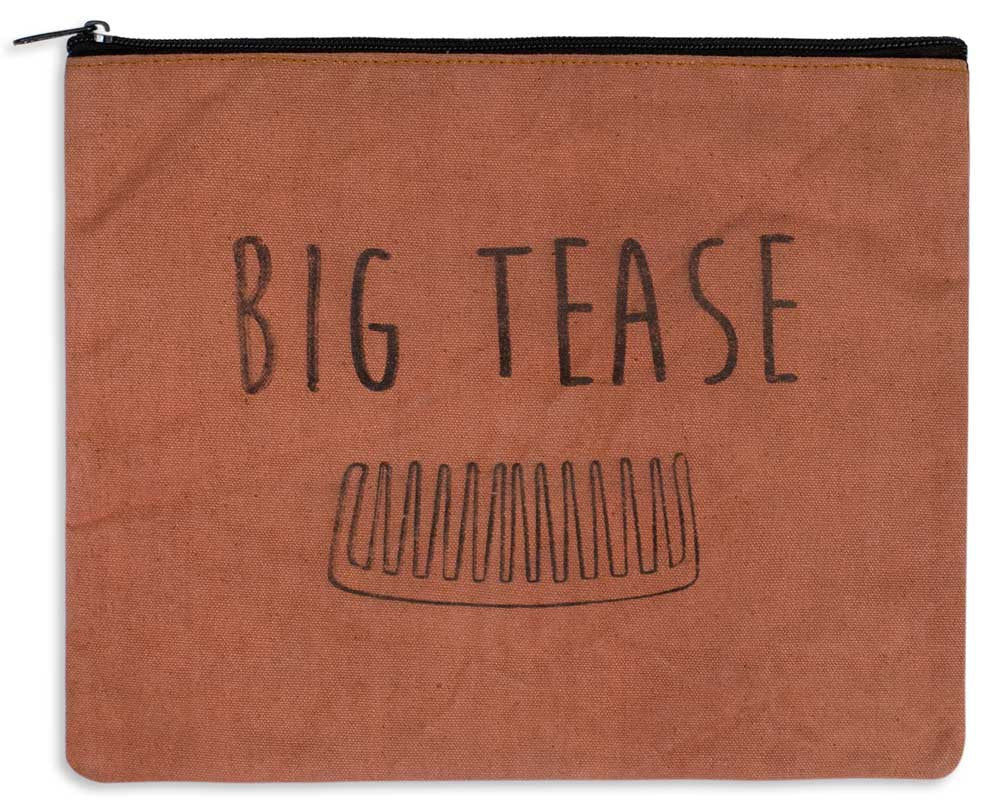 big tease cosmetic bag
