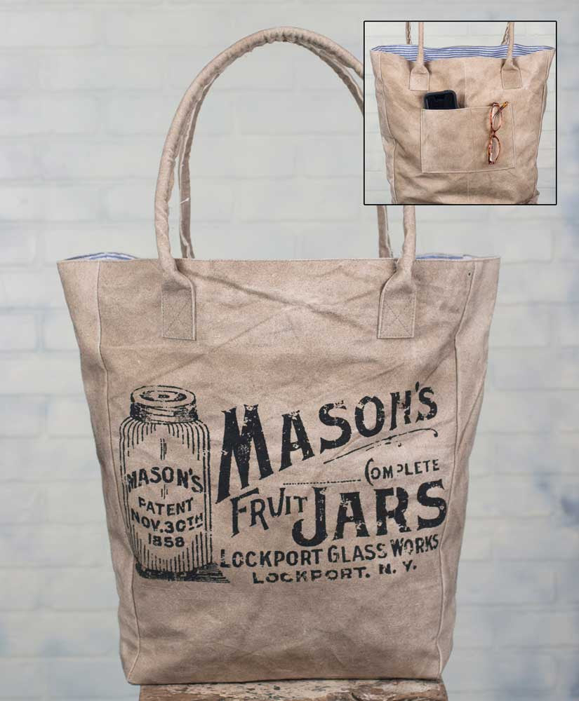 Mason Jar Market Bag