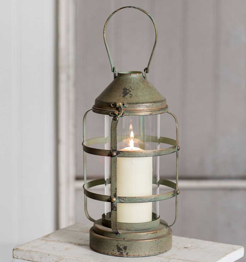 metal candle lantern