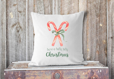 Have a Holly Jolly Christmas Pillow Cover