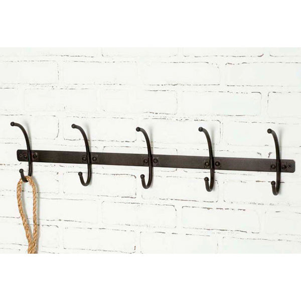 Metal Wall Hanging Rack with Hooks