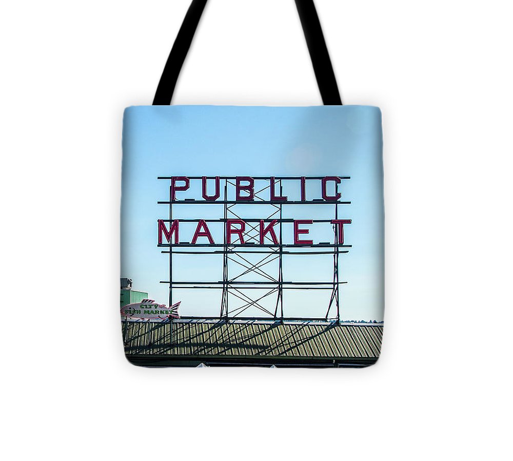 Seattle Pike Place Market - Tote Bag