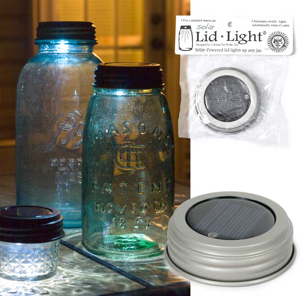 solar mason jar lids