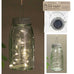 solar powered glass jar lid with fairy lights