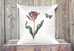 Vintage Tulip Botanical Pillow