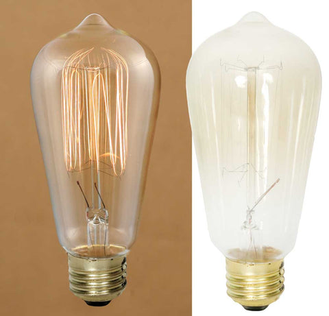 Edison style vintage light bulb