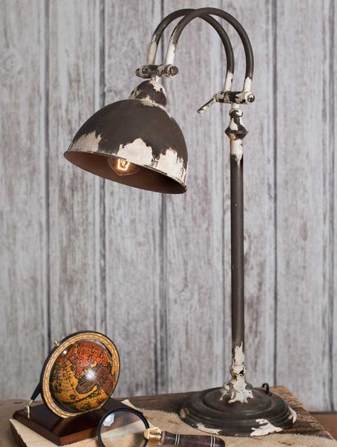 farmhouse style metal table lamp lighting