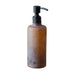 vintage style apothecary glass bottle soap dispenser