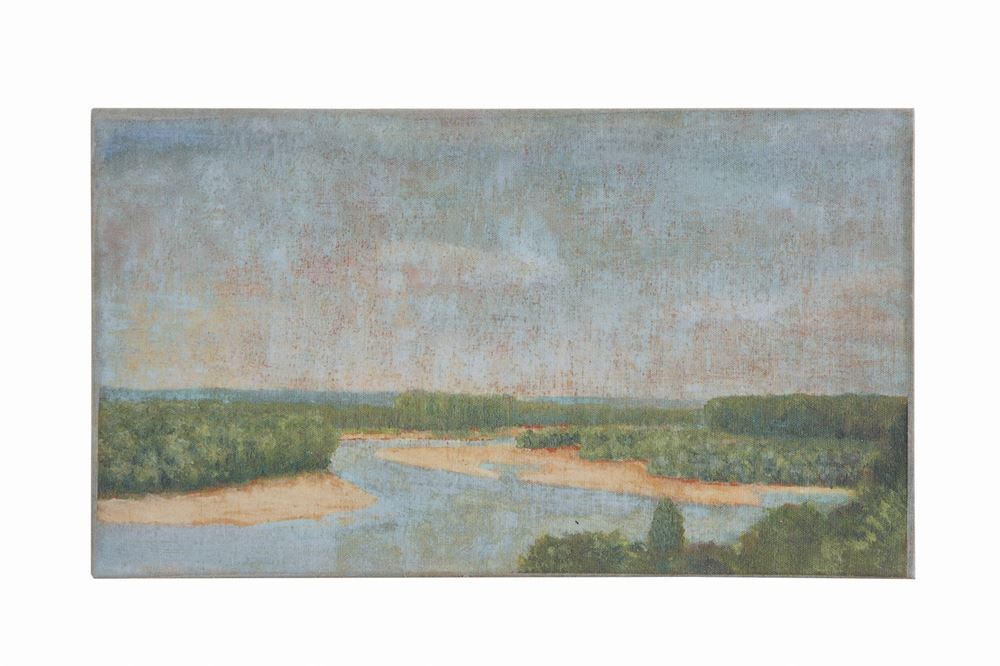 Low Country River Landscape Canvas Wall Decor